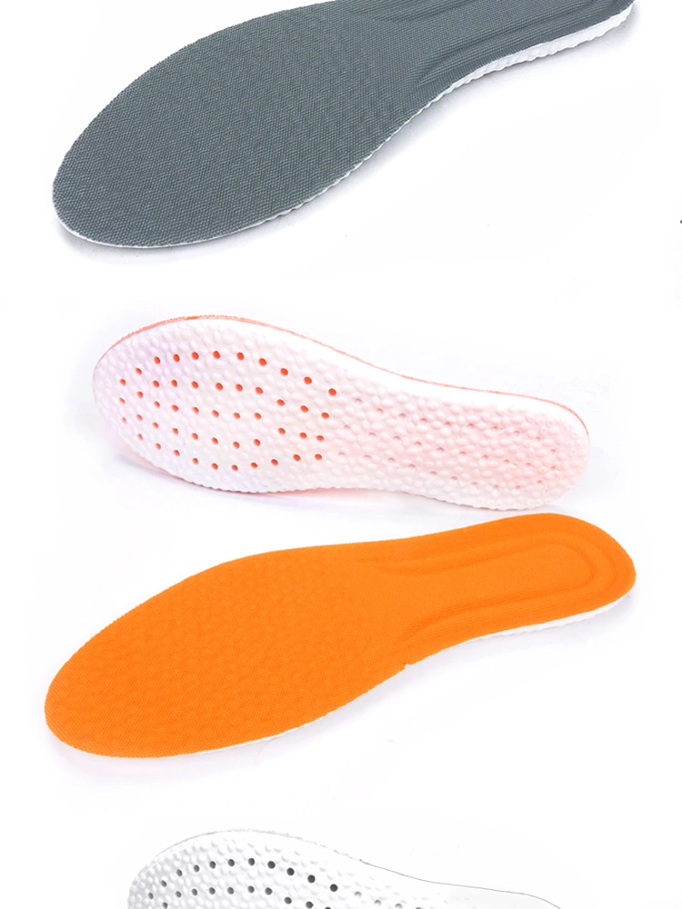 Massage PU Sport Height Boosting Insoles Popcorn Arch Support Insole