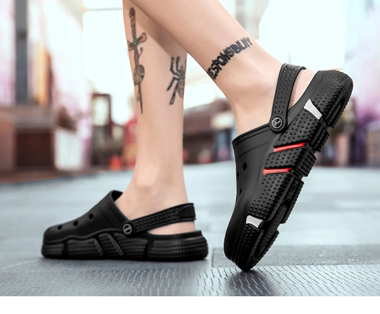 Summer Outdoor Thick Shoes Beach Cool Slippers Waterproof Slides Sandal EVA Anti-Slip Women Clogs