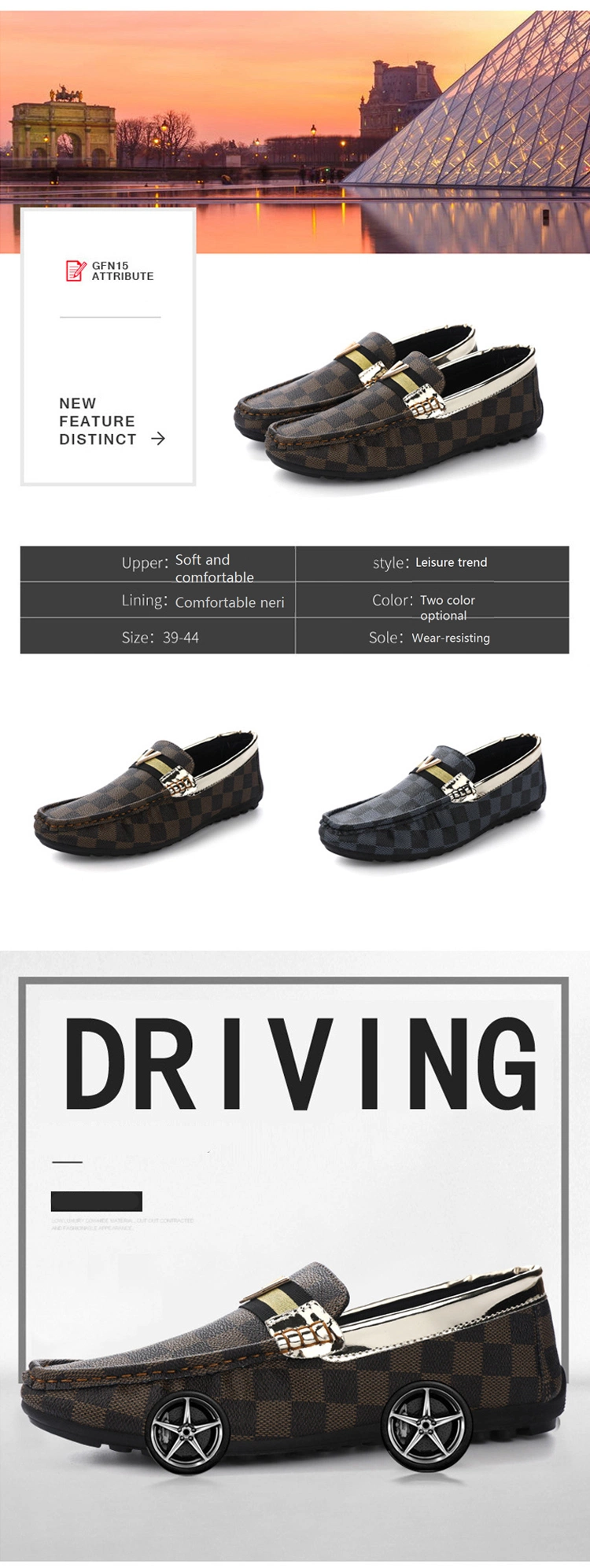 Fashion Casual Mens Dress Outdoor Loafers Shoes Men Loafers Dress Shoes