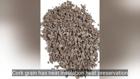 Expanded Cork Stopper Raw Material Supplier 