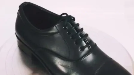 Classical Design Genuine Cow Leather Uniform Dress Shoes 
