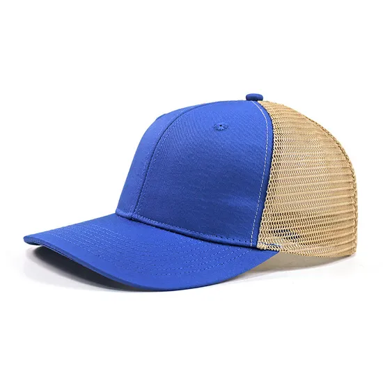 Premium Waterproof Trucker Hat with Custom Leather Logo 