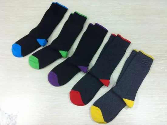 Men′s Rib Socks (BAT
