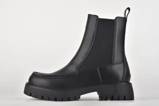 Trend Style Women Chelsea Boot Casual Gusset Boot PU Upper Ankle Boot Martin Boots 