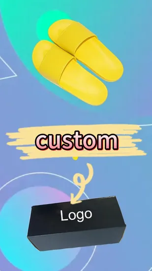 Wholesale Fast Shipping Custom Slides Slippers with Logo Unisex 