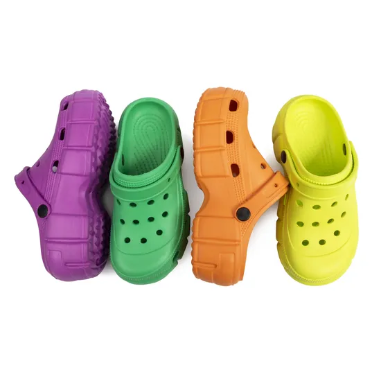 Relaxlines New Design 3D Printed Beach EVA Sandals Garden Shoes Men Clogs 