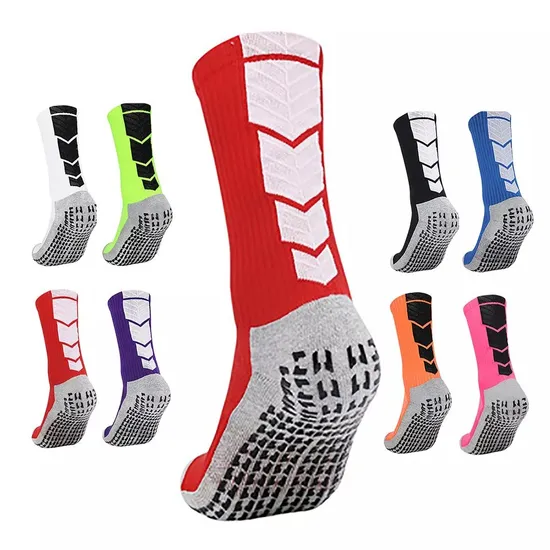 Breathable Anti Slip Football Socks Custom Design Socks 
