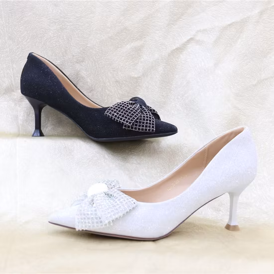 Top Quality Comfort Kitten High Heel Party Dress Lady Shoe