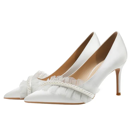 New Designer Christmas New Year Wedding Kitten Heel Party Dress Lady Shoe 